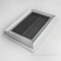 fixed return air grilles hinged core with filter